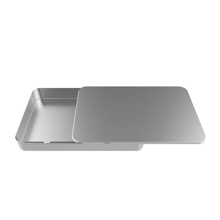 Caja de lata de barra de chocolate a prueba de niños
