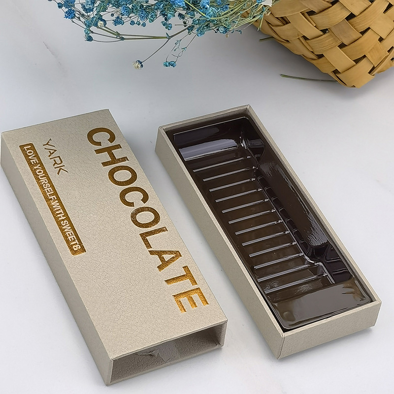 Caja de embalaje de barra de chocolate de marihuana comestible