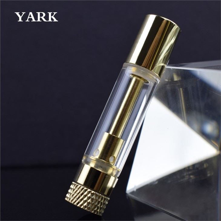 Cartucho de CBD completamente chapado en oro