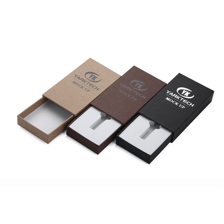 Cajas de papel Kraft para embalaje preenrollado