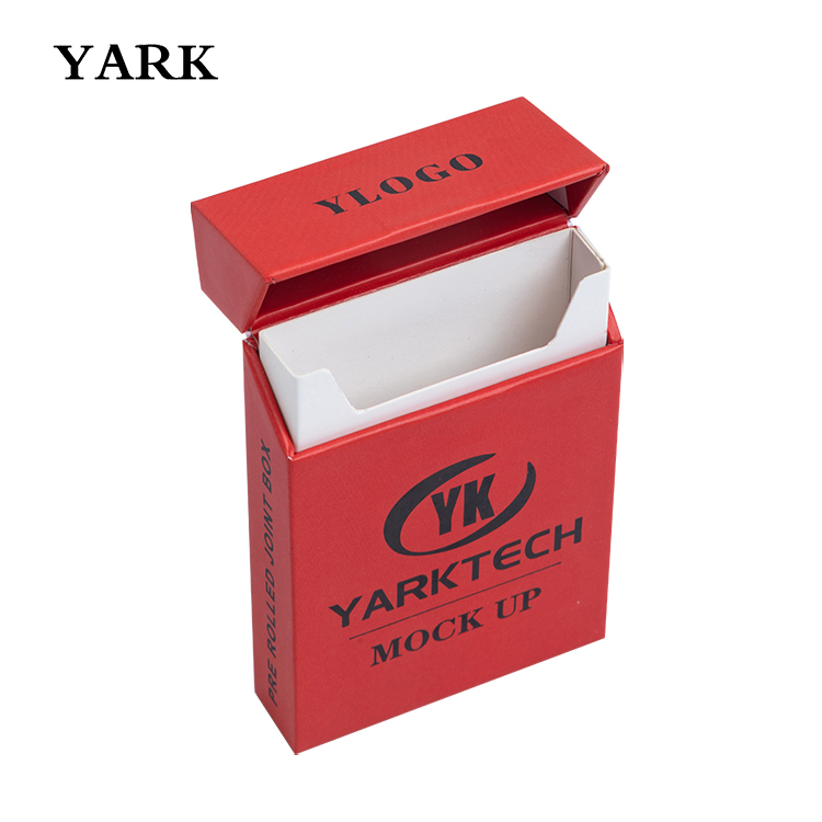 Caja de cigarrillos de papel de cartón con cierre magnético personalizado 