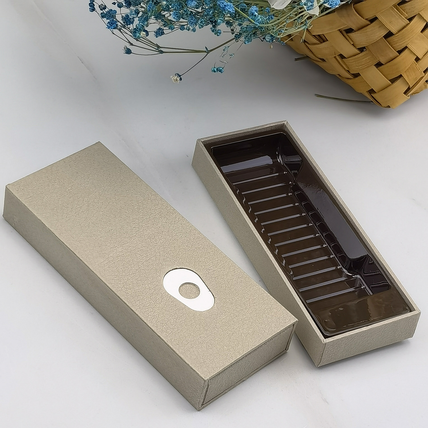 Caja hermética de embalaje de chocolate comestible CBD a prueba de niños