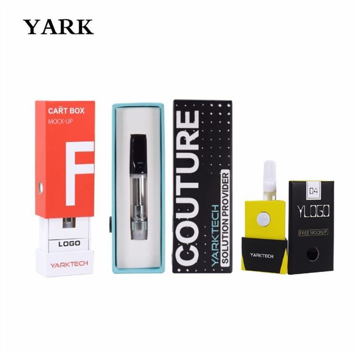 Empaquetado del cartucho Vape con botón CR